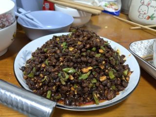 自制拌面豆豉酱 