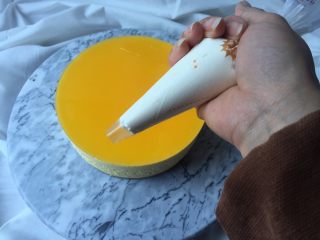 百香果冻芝士蛋糕 