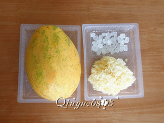 冰糖银耳炖木瓜#健康美颜餐# 