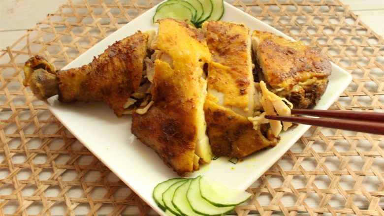 盐焗鸡腿（面包机版） 